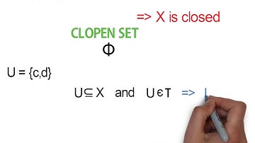 Open and Closed Sets in topological space