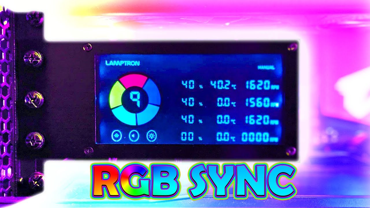 The PCI Fan Controller got an Update! - RGB Sync Mode - YouTube