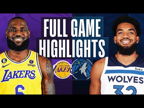 Los Angeles Lakers vs. Minnesota Timberwolves Full Game Highlights | Mar 31 | 2023 NBA Season