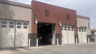 Mesa fire department engine 2220 responding code 3 to an ALS Fall injury 