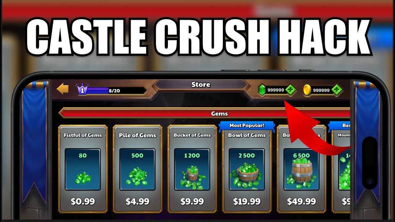 Castle Crush Hack How to Get Unlimited Gold & Gems