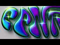How To Make Iridescent Liquid Text In Blender
