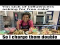 r/ChoosingBeggars | &quot;Influencers&quot; Demand Free Cake, Get Charged Double Instead
