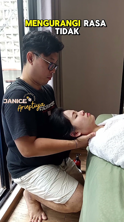 pak suami yuk pijatin pundak istri penting sekali untuk meredakan stress, ketegangan dn nyeri #pijat