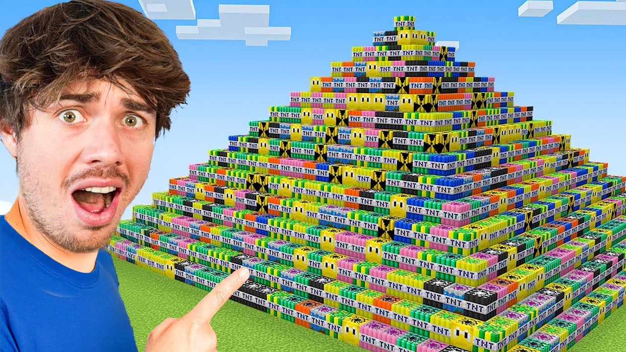 Minecraft Maar Er Is Custom TNT!