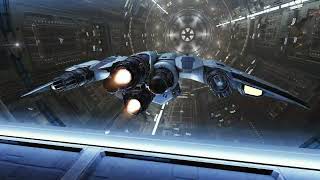 Elite Dangerous - Mandely Docking At The Star Port