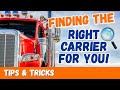 How to Choose the Right Trucking Company FOR YOU (New drivers, Company drivers, Owner-Operators)