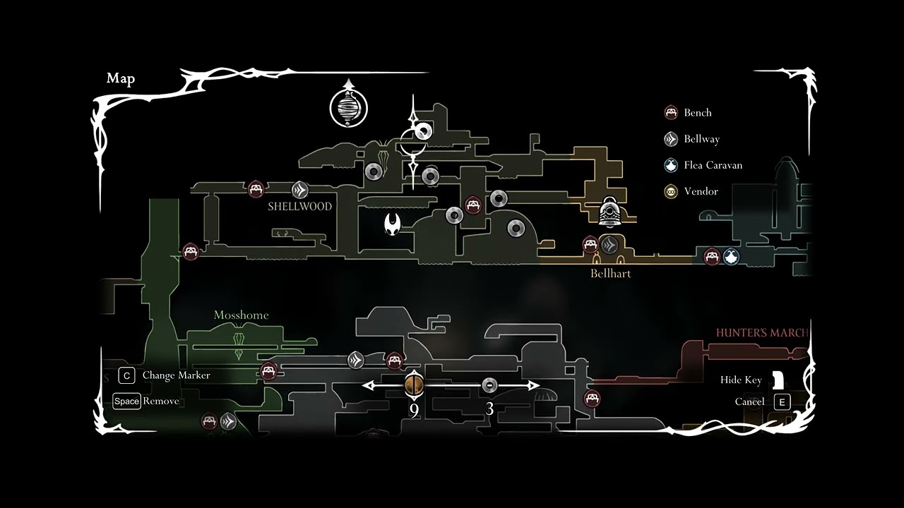 Silksong all pollip heart locations