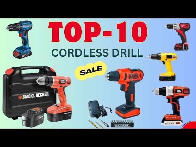 Best Cordless Drill of 2024 - CNET