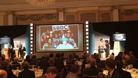 Brenda Hopper Njsbdc receiving ICON Awards