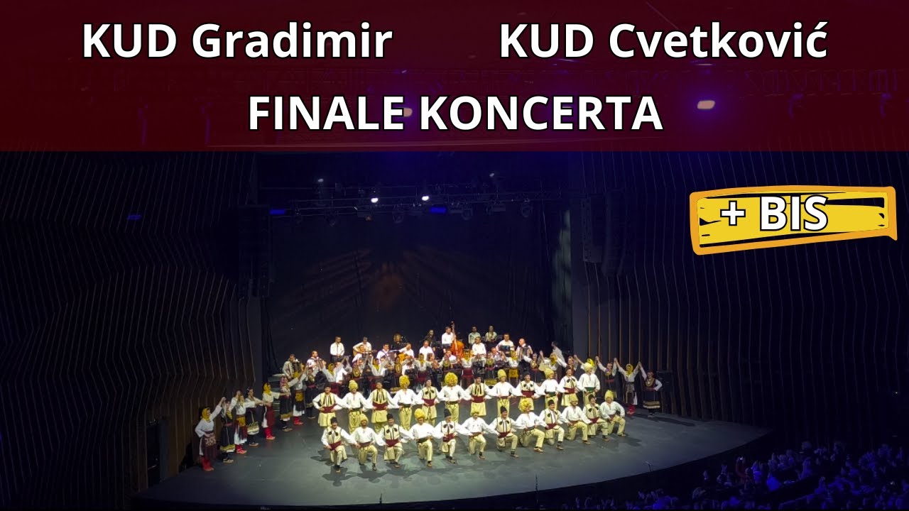 FINALE KONCERTA - KUD Gradimir i KUD Cvetković