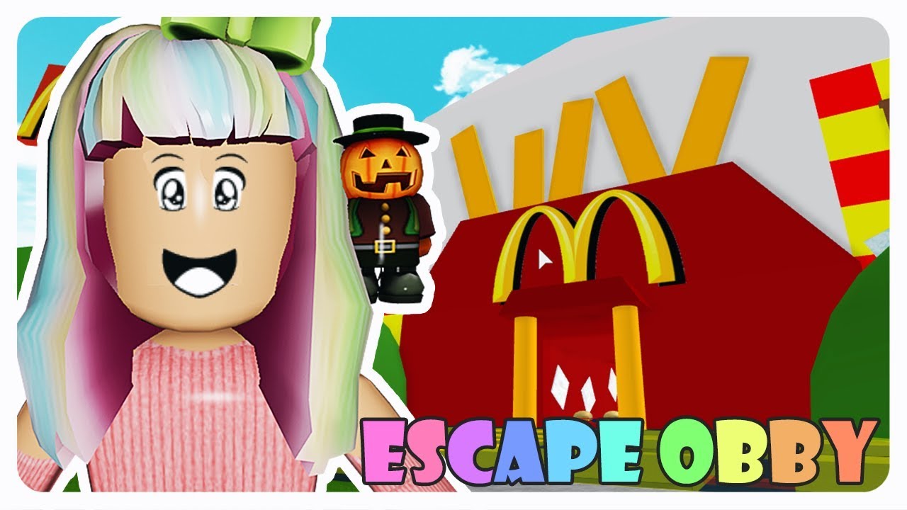 Kabur Dari Mcdonalds Roblox Escape Obby Indonesia Youtube - bebeh ucull roblox indonesia adopt me youtube