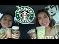 Trying Out Starbucks Fall Drink + Refreshers!!