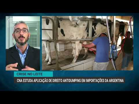 Leite | CNA estuda aplicação de direito antidumping em importações da Argentina | Canal Rural