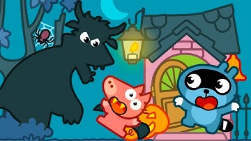 Приключения енота Панго и друзей в хэллоуин