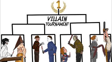 Villain Tournament | Pennywise, Jason, Freddy, Chucky, Leatherface, Pyramid Head, Michael Myers