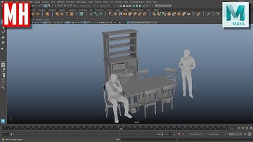 Maya tutorial : Furniture modeling series Part 3 - Cabinet