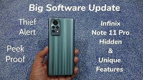 Infinix Note 11 Pro - Hidden & Unique Features