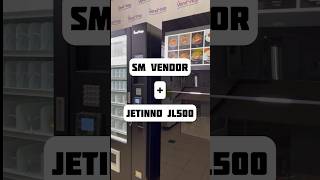 Торговый автомат SM VENDOR и кофейный автомат Jetinno JL500. Кофейня самообслуживания. Микромаркет.