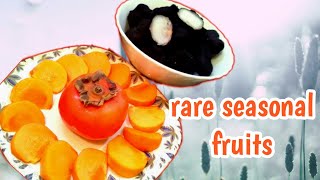 Persimmon Fruit Health Benefits /Japanese Fruit /Health benefits of water chestnut