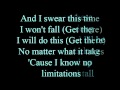 I will get there - lyrics