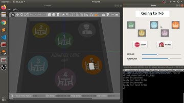 ROS based Waiter Robot for @RigBetel Labs x Indian Robotics Community
