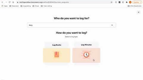 Beanstack Basics for Libraries  How to log your reading as a reader