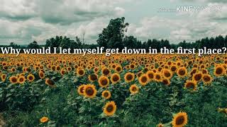 Video thumbnail of "Sunflower-Rex Orange County Lyrics"