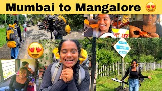 Mumbai to Mangalore😍Rakshita tulu talks #rakshita #mangalore #tulupaterga #udupi #mulki #tulutalks