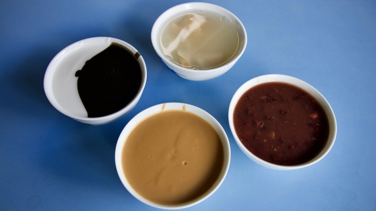 Fantastic traditional CANTONESE DESSERTS (tong shui) in Chinatown