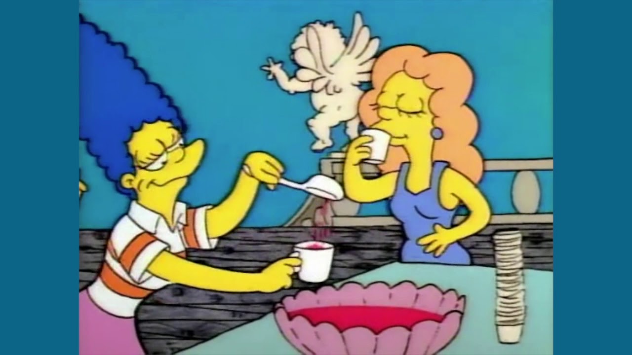 Marge simpson punch