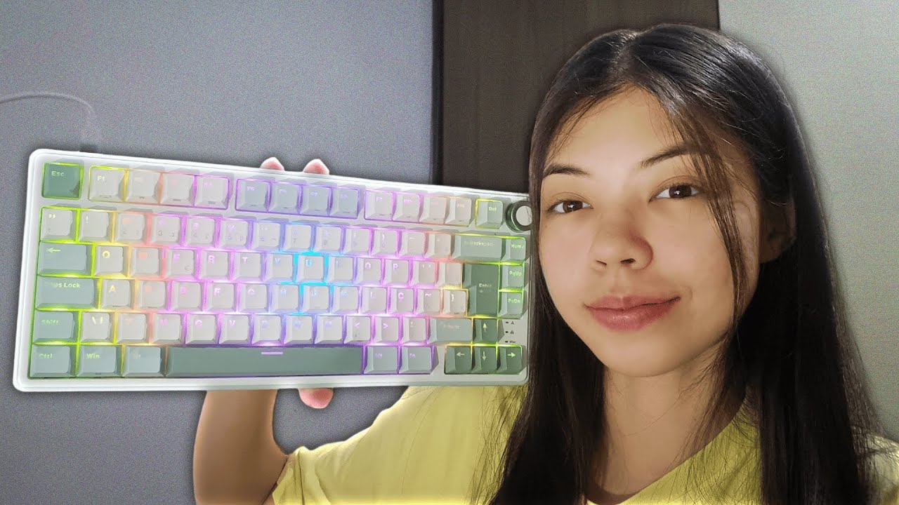 um teclado modinha para jogar bedwars? [royal kludge r75] + unboxing, review e gameplay