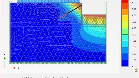 Tutorial 22. Simulation of Anchored Sheet Pile Wall for Temporary Excavations Using PLAXIS 2D