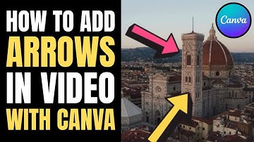 How to add arrows in video with Canva | Animated Arrows & Seamless Fade Effects Tutorial