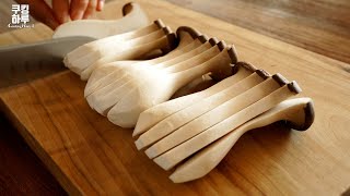 Crispy and Chewy! Fried King Oyster Mushrooms!! Eat Mushrooms Like This!