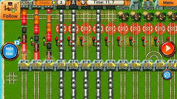 Train Track Maze 2 Long Train -Rail Maze 2 - Android Gameplay #373