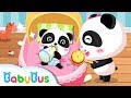 아기돌보기 생활동화|우유먹여주기 오줌싸개 팬더묘묘가 동생을 돌봐요|베이비버스 동화|BabyBus