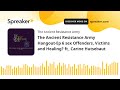 The Ancient Resistance Army Hangout-Ep 6 sex Offenders, Victims and Healing? ft_ Carine Hutsebaut