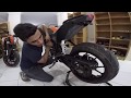 YENI STUNT MOTORUMA TİGER EKSOZ TAKTIM [DUKE200]