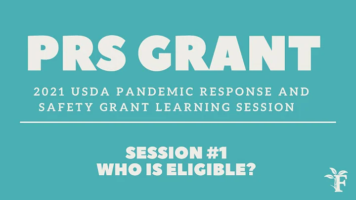 Pandemic Response and Safety Grant #1 | Learning Session