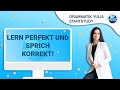 Lern Perfekt und sprich korrekt! Учи немецкий online mit Yulia Startstudy