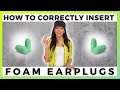 How to use foam earplugs  by ally safety