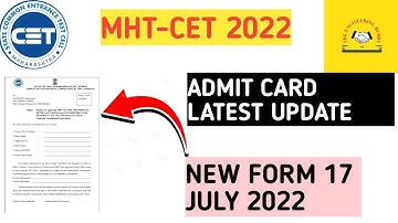 🟣 MHT-CET 2022 ADMIT CARD LATEST UPDATE 🔥|| FORMAT OF UNCODIONAL UNDERTAKING BY THE CANDIDATE 🔥||
