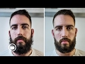 Trimming a Wild Beard at Barbershop | Cut and Grind