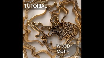 Cinema 4D Tutorial Create a Wood motif using X-Particles and Octane Render