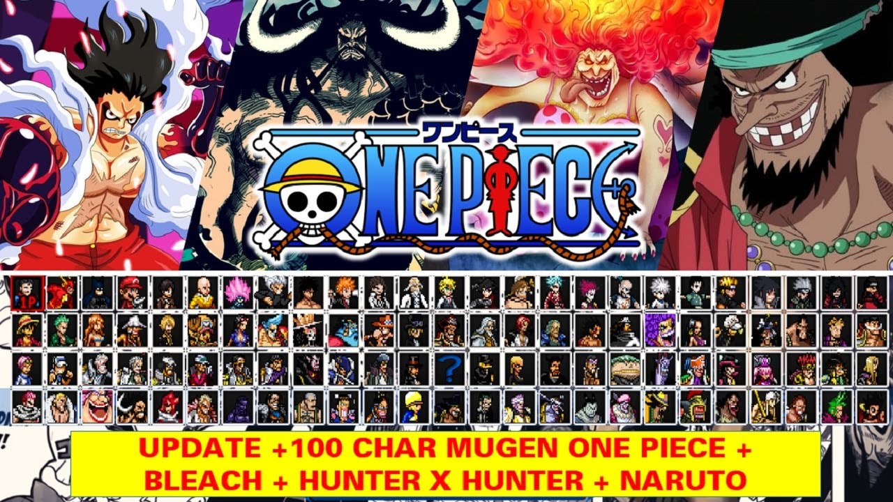 Mugen One Piece Arc Wano 2020 (1.1) - New Update +100 Char [ 3G Download ]  - YouTube | Hình 1