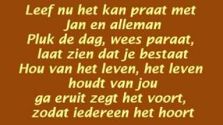 Jan Smit - Leef nu het kan (Met songtekst) chords