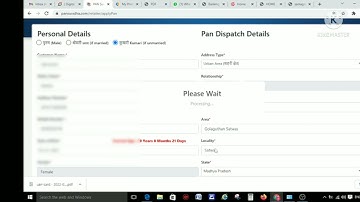 pan card form kaise fill kare pan suvidha se pan card kaise banaye