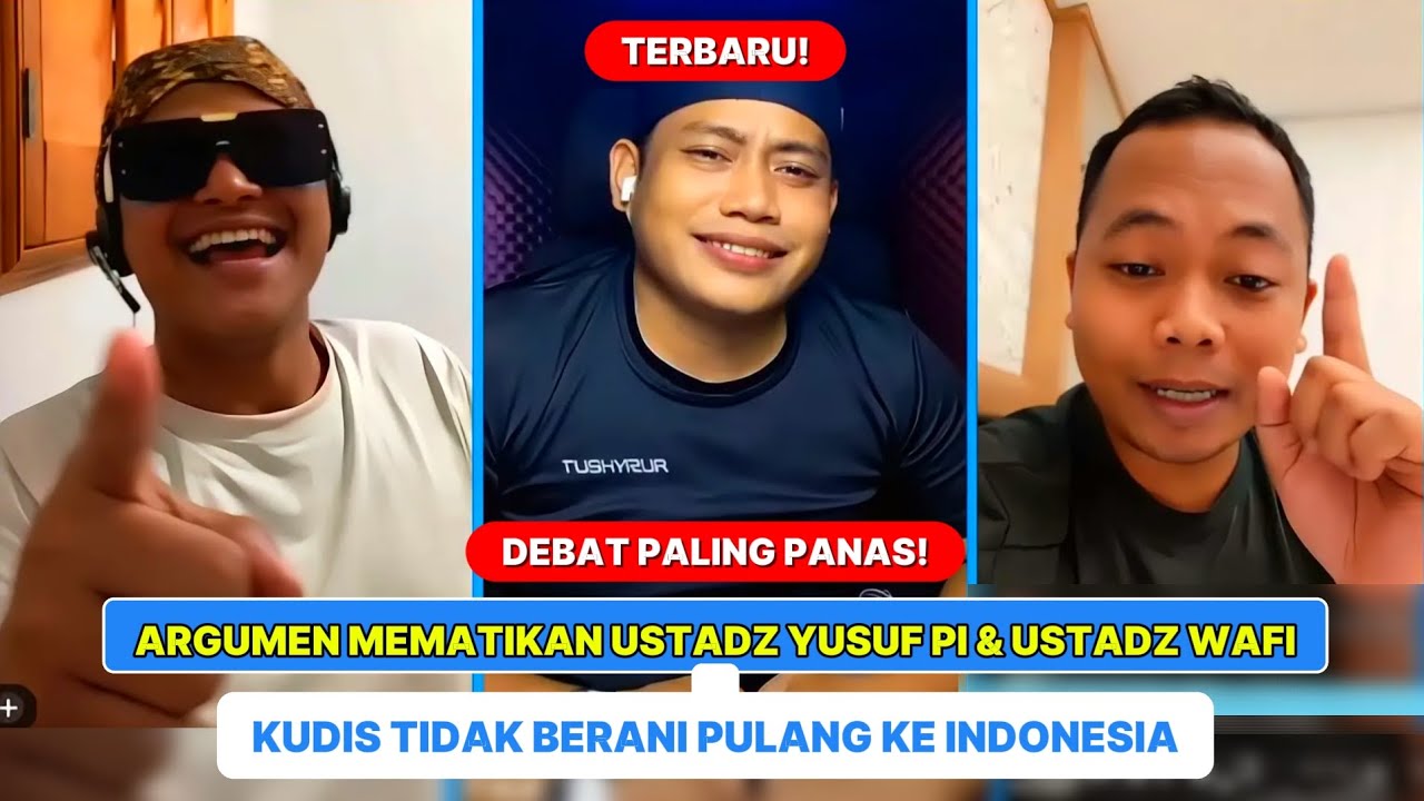 FULL Debat Panas Islam Kristen - Ustadz Yusuf PI & Ustadz Wafi vs Edis tv