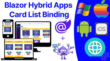 .Net Maui | Blazor Hybrid App | Card list | List Binding
